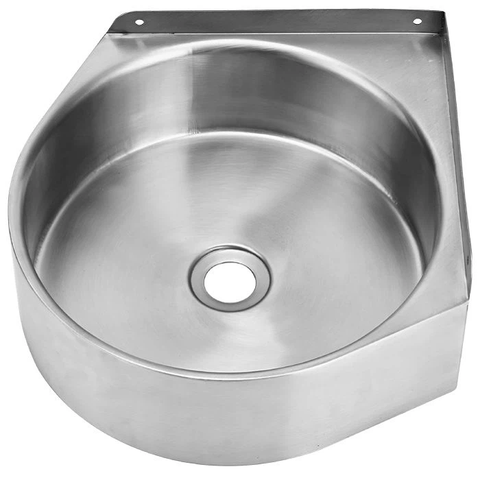 Stainless Steel Corner Wash Basin